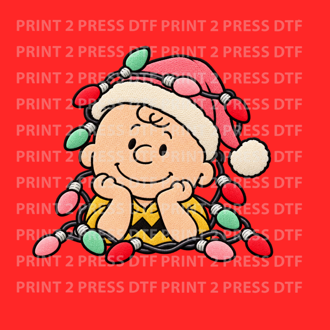 Charlie Brown with Lights