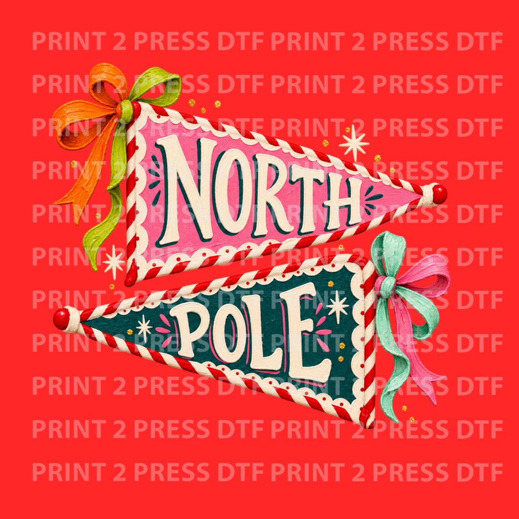 North Pole Pinacle Banner