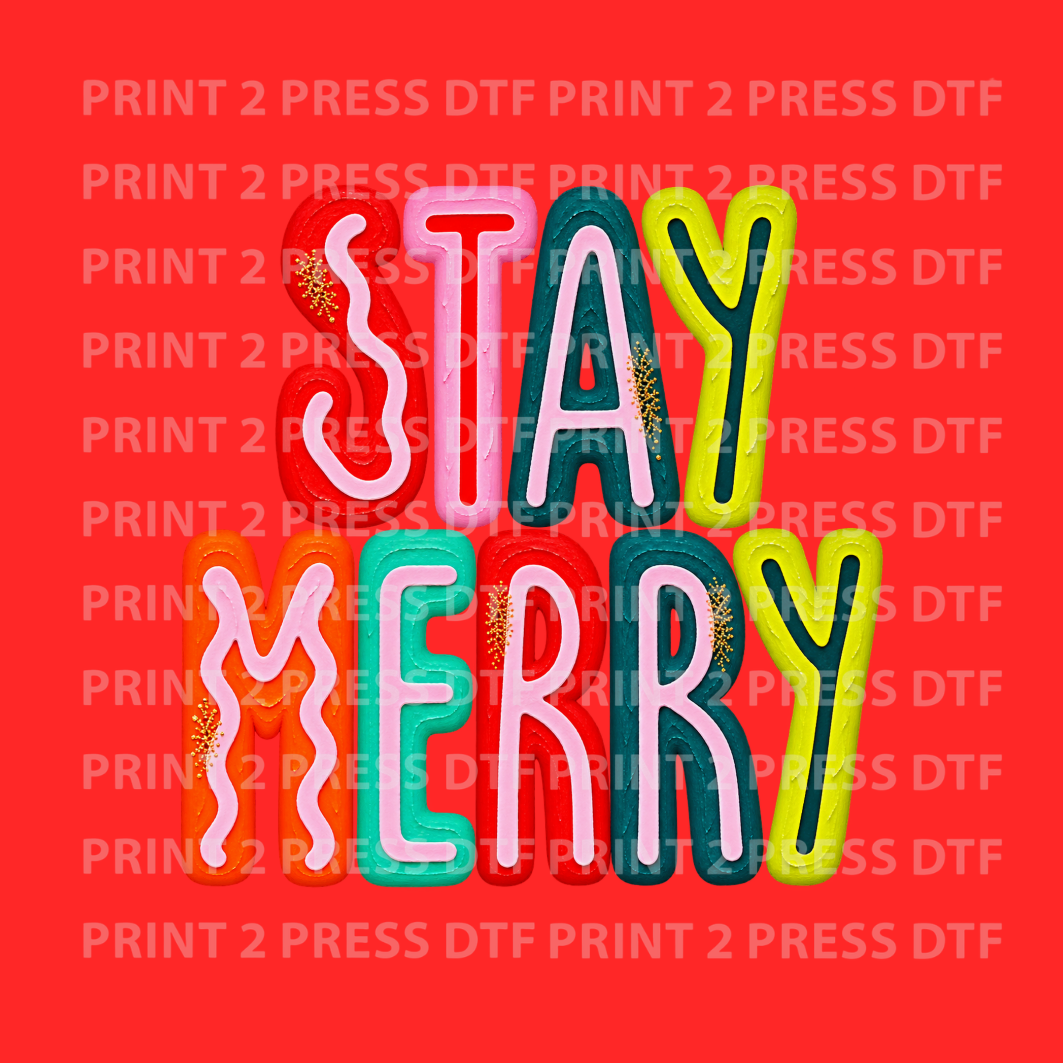 Stay Merry Groovy