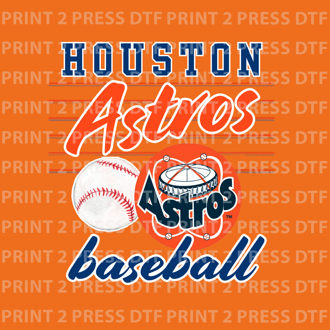 Retro Houston ASTROS HTX