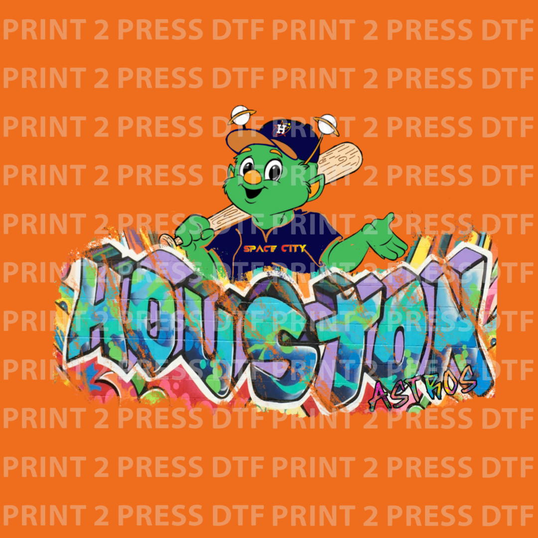 Orbit Houston Graffiti