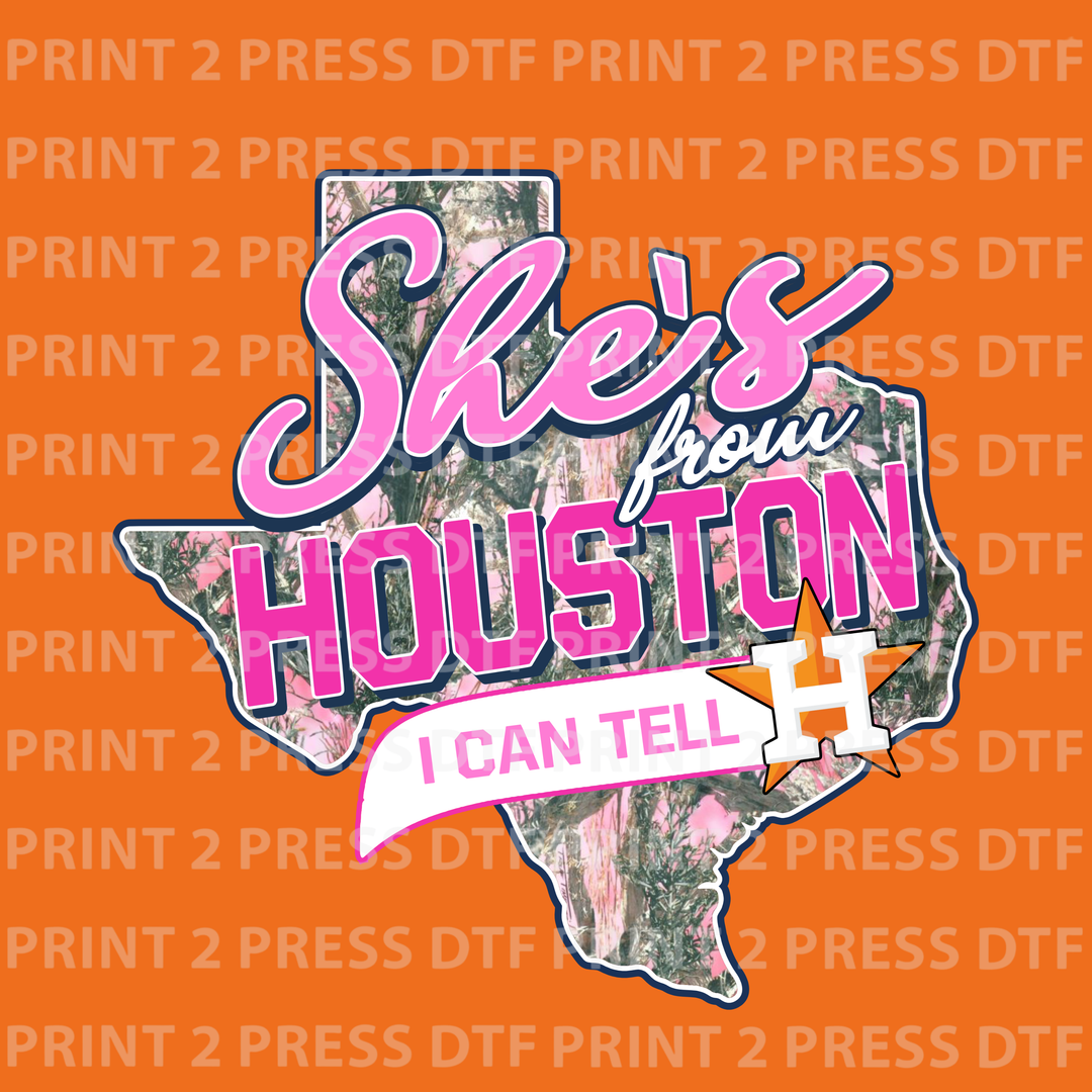 She's from Houston Camo with All Pink