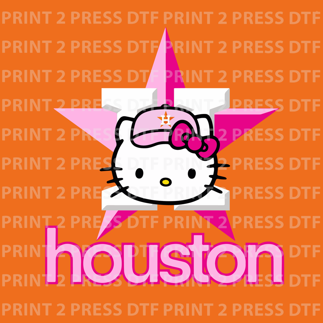 Pink Star Hello Kitty