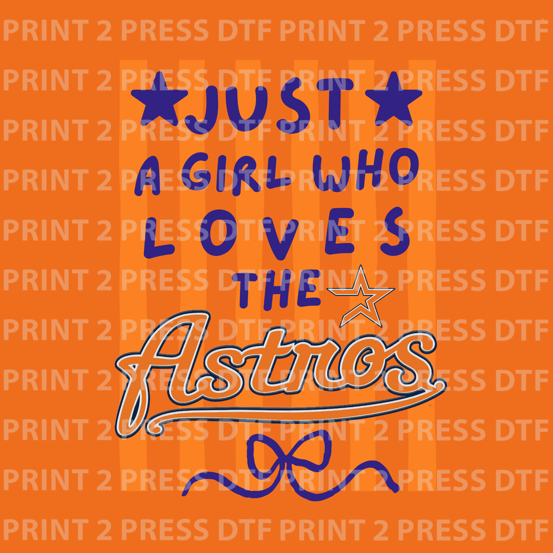 JUST A GIRL Astros HTX
