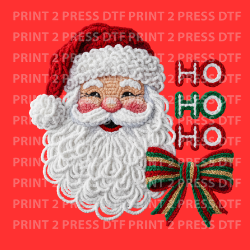 Santa HO HO HO Crochet