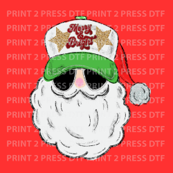 Merry & Bright Trucker Santa