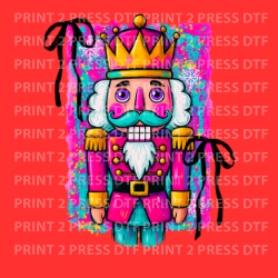 Preppy Multi-color Nutcracker