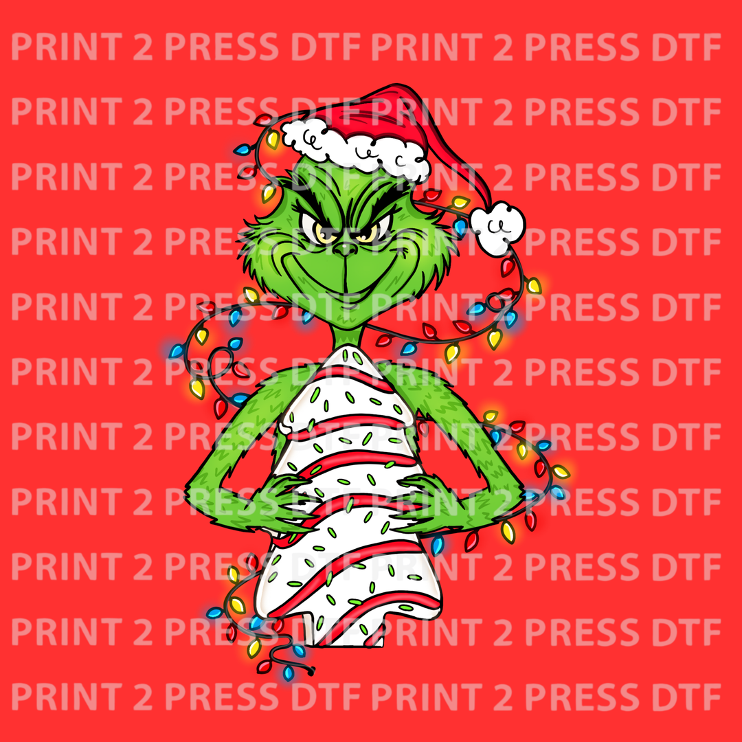 Little Debbie Grinch