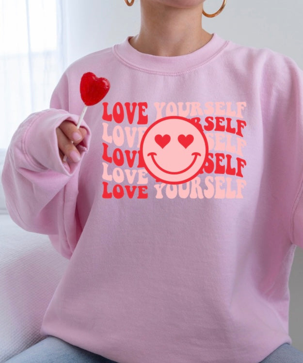 Love Yourself Smiley Face