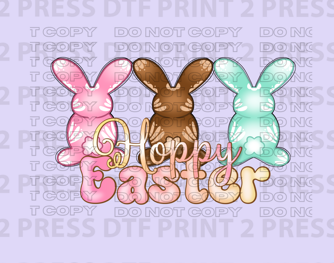 Hoppy Easter Talavera Bunnies