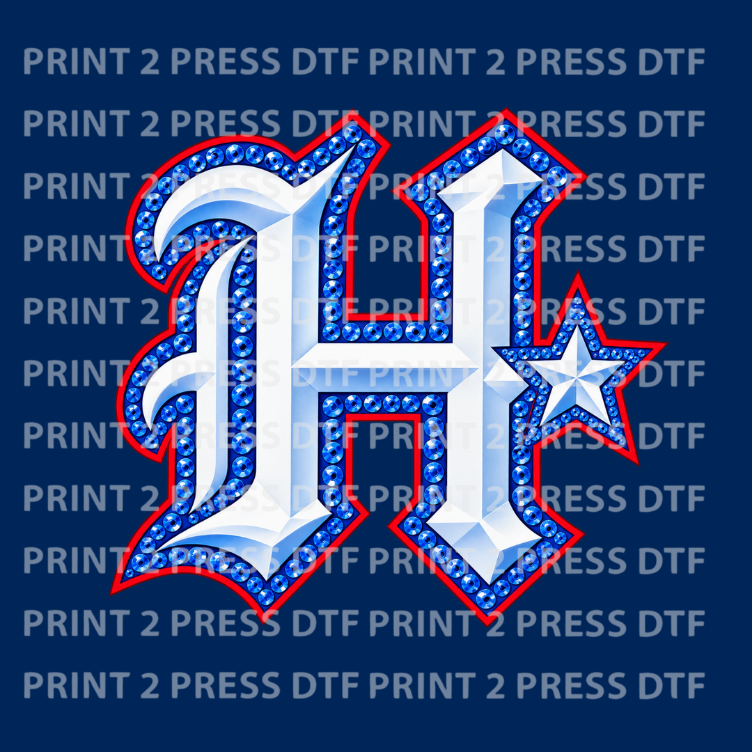 H Sequins Columbia Blue