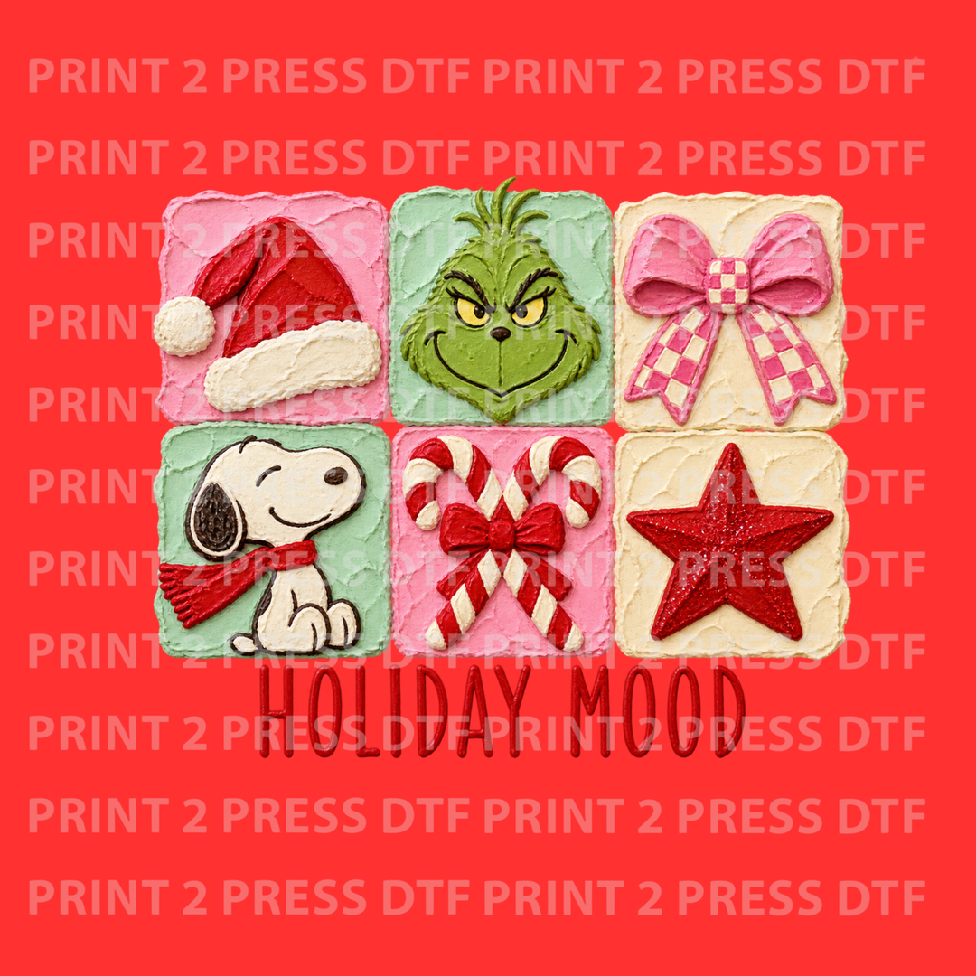Holiday Mood Santa Hat Red Star
