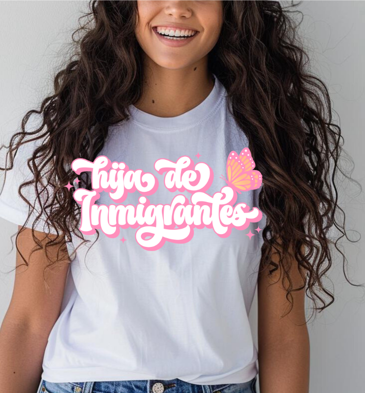 Hija de Inmigrantes Pink