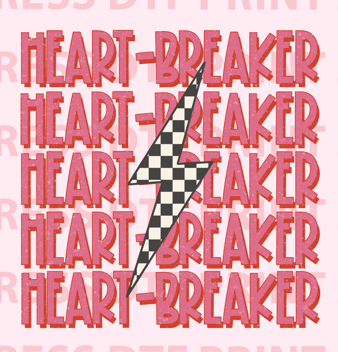 Heart Breaker Checked Lighting
