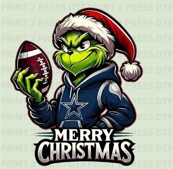 Grinch Cowboys Football