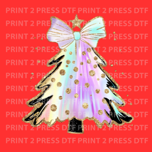 Iridescence Christmas Tree Ornaments