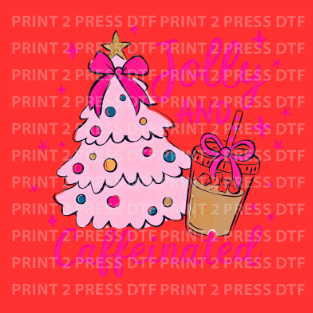 Jolly and Caffeinated Pink Tree