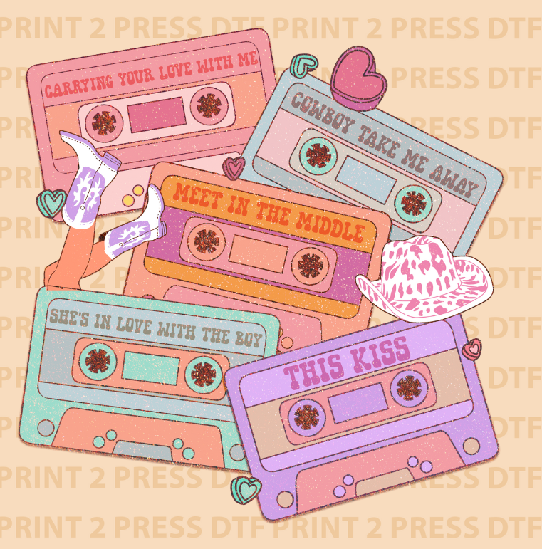 Country Music Cassette Tapes