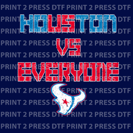 Houston VS Everyone w New Colors Distress