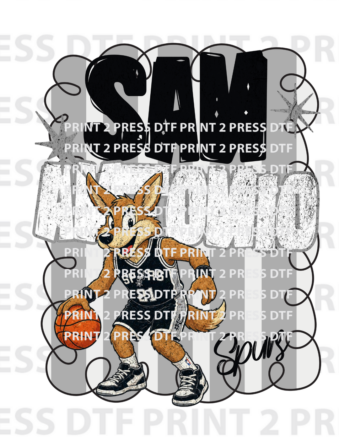 Spurs Coyote Dribbling