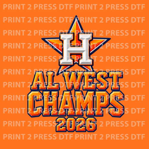 H w Star AL West Champs 2026