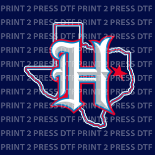 Texas w White H red Star