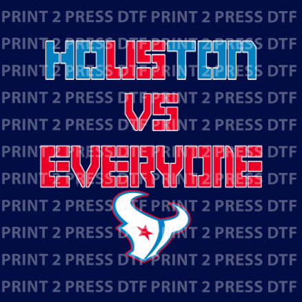 Houston VS Everyone w New Colors