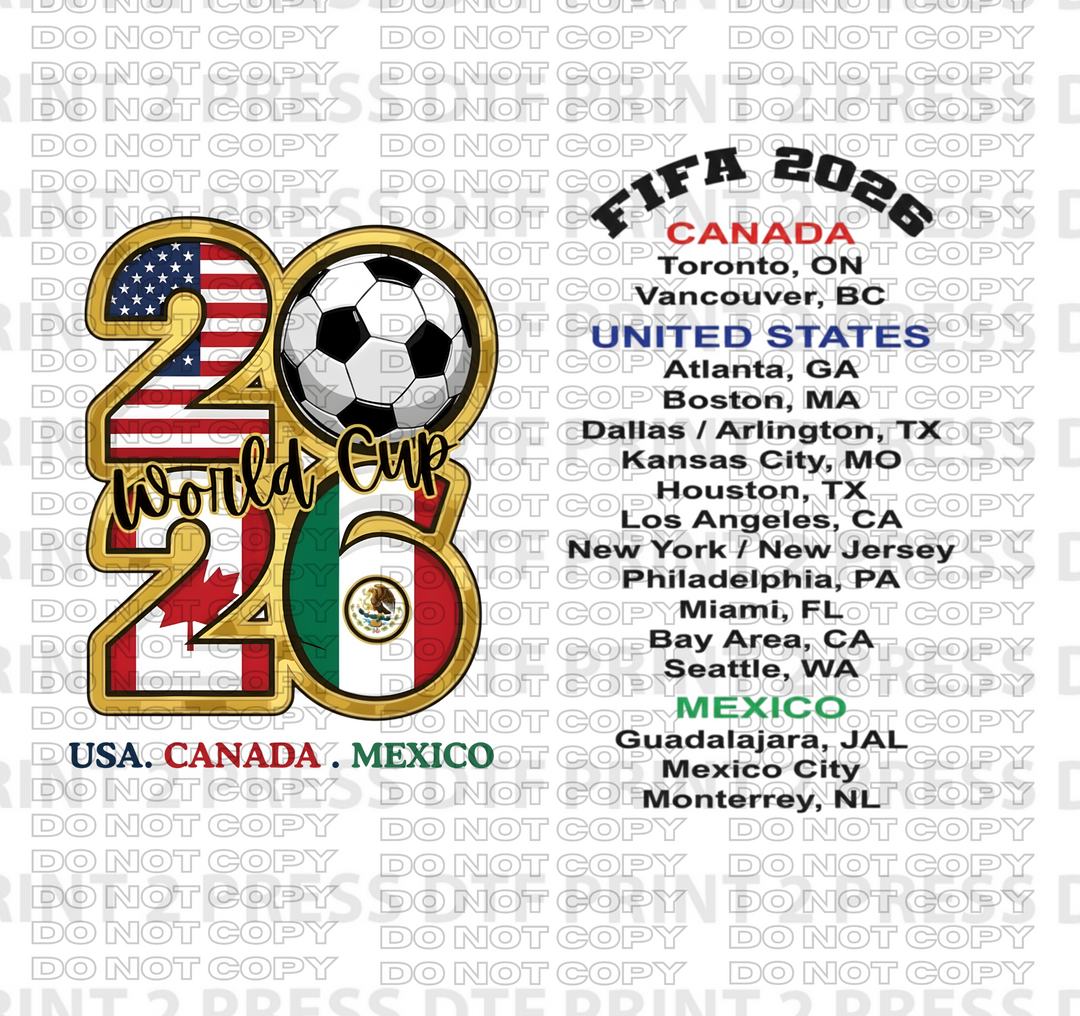 FIFA WC 2026 Front & Back
